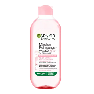 Mizellen wasser rose