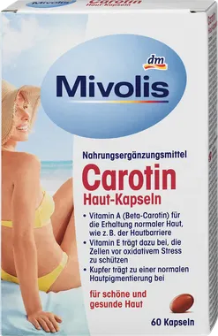 Carotin haut kapseln