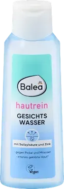 Hautrein Gesicht wasser