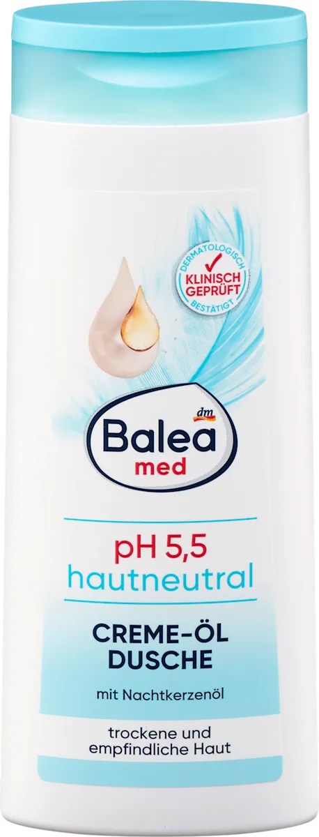 Gel douche   Balea med PH 5,5 hautneutral creme-ôl dusch